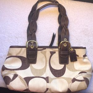 Coach Zip Satchel Bag